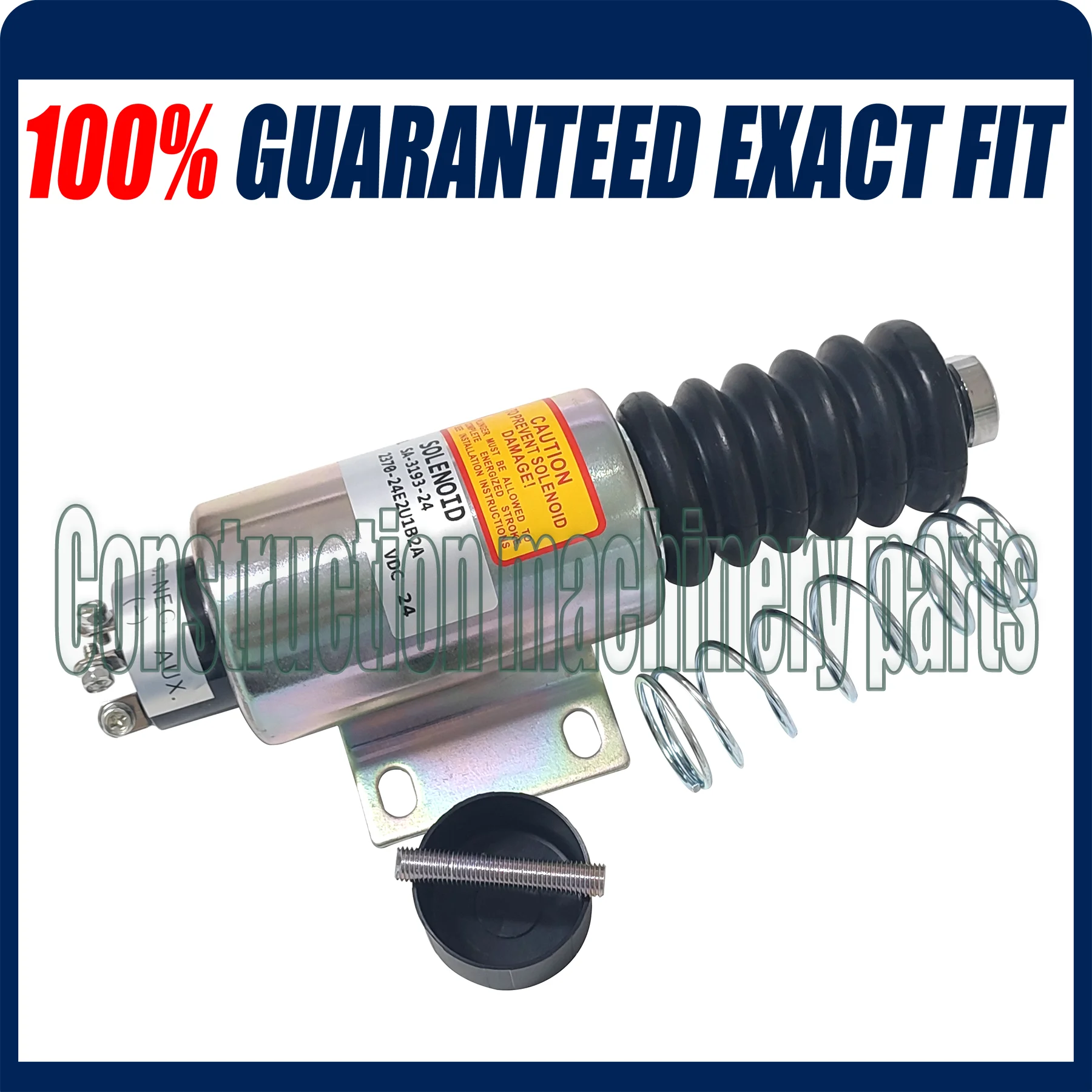 

2370-24E2U1B2A Shutoff Stop Solenoid Valve 24V Fit for Woodward Engine 3 pins