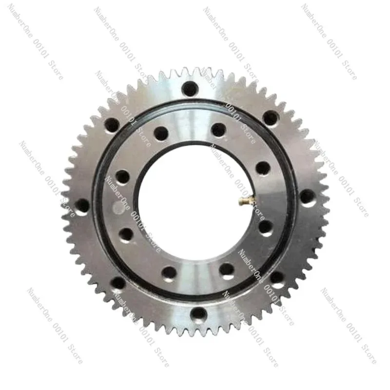 Heavy Duty Small Slewing Bearing with Internal/External Gear, Turntable Slewing Support for Machinery