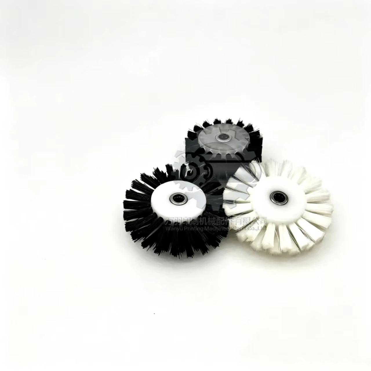 KBA Offset Press Brush Roller Non-shedding Fur Wheel Belt Brush Roller Printing Machine Spare Parts