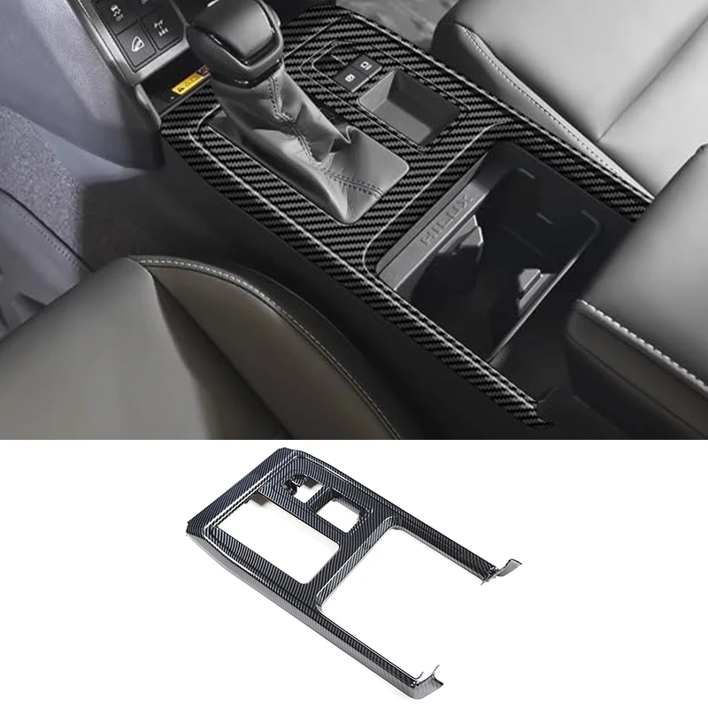 

For Toyota Hilux 2026+ Car Central Control Gear Shift Panel Frame Trim Sticker Protector Covers Car Accessories