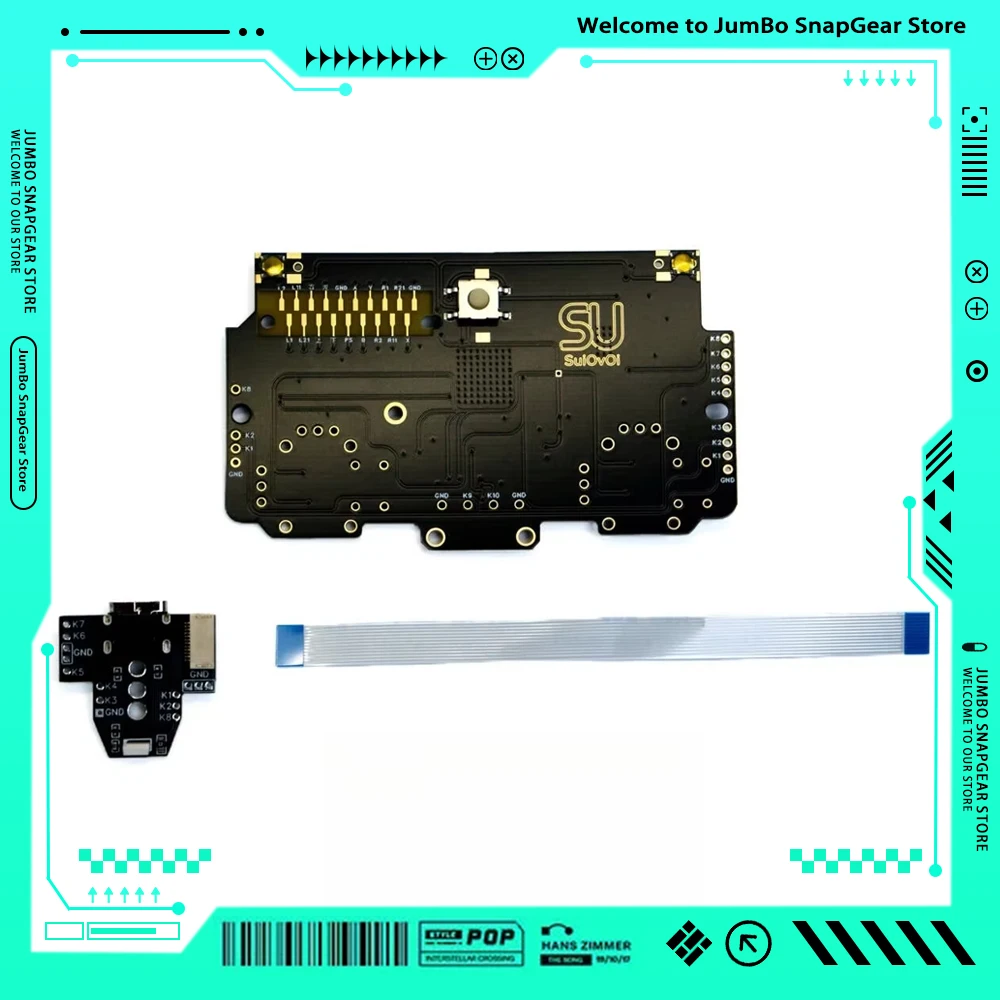 New Suyue Suiovoi 8k Ds5 Motherboard Suitable For 030-050 Series Housings 128 Khz Sampling Rate BZier Curves Keyboard Mapping