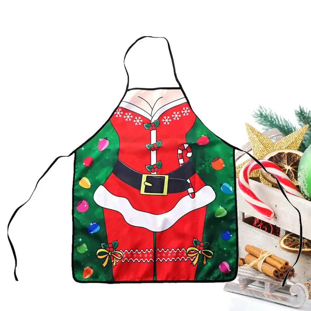 

Apron B Pattern 304 Half Body Sleeveless Cooking Apron For Women Housework Cafe Serving Kitchen Garden Wedding