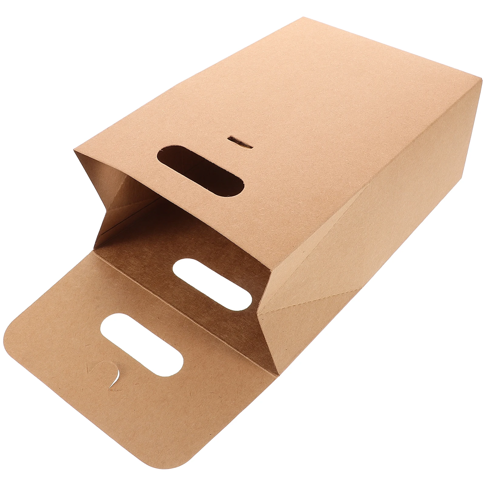 

Gift Bags Brown Paper Vintage Birthday Presents Tote Shopping Party Favor Wedding Welcome Handles Pastry Baked Goods Bouquet