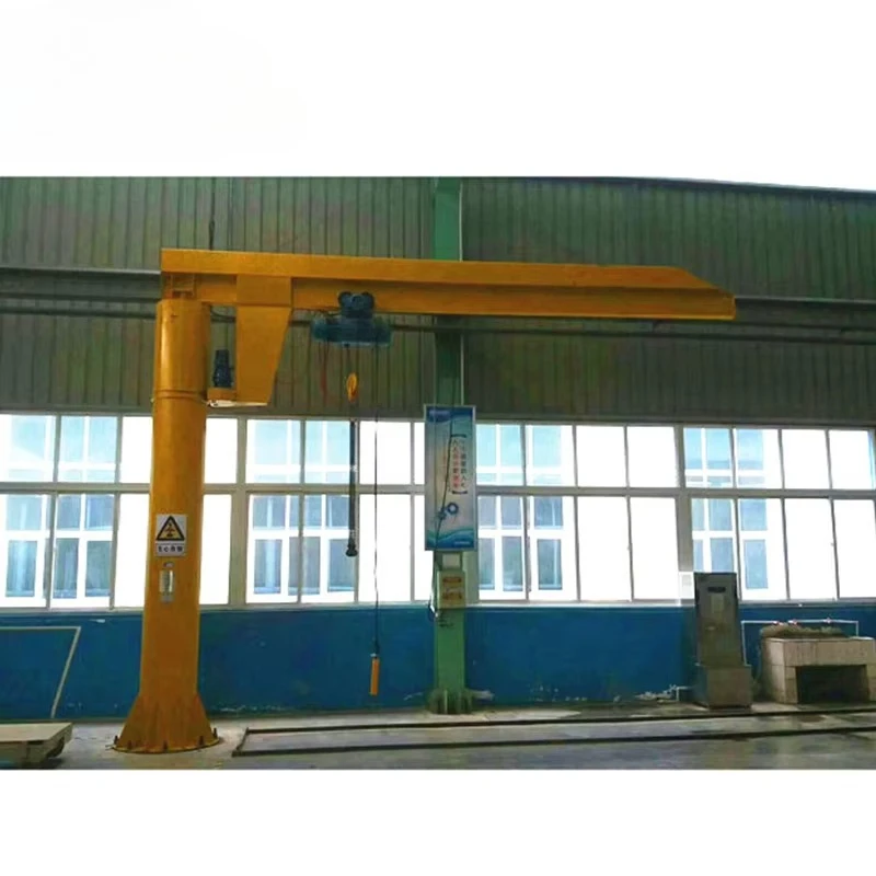 Column Floor Mounted Cantilever Jib Crane 1Ton 2Ton 3Ton 5Ton 10Ton Industrial Heavy Duty Material Lifting Equipment