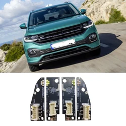 White Lightsource Daylight Turn Signal Chips For 2020 VW T-CROSS Tcross LED Headlight DRL Repair 2GM.998.478 B120845-B B120846-B