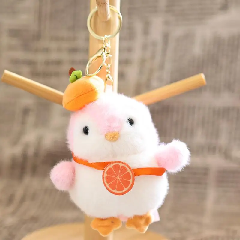 Lindo pingüino de peluche llavero de juguete de dibujos animados muñeco de peluche mochila colgante bolsa decoración regalos encantadores