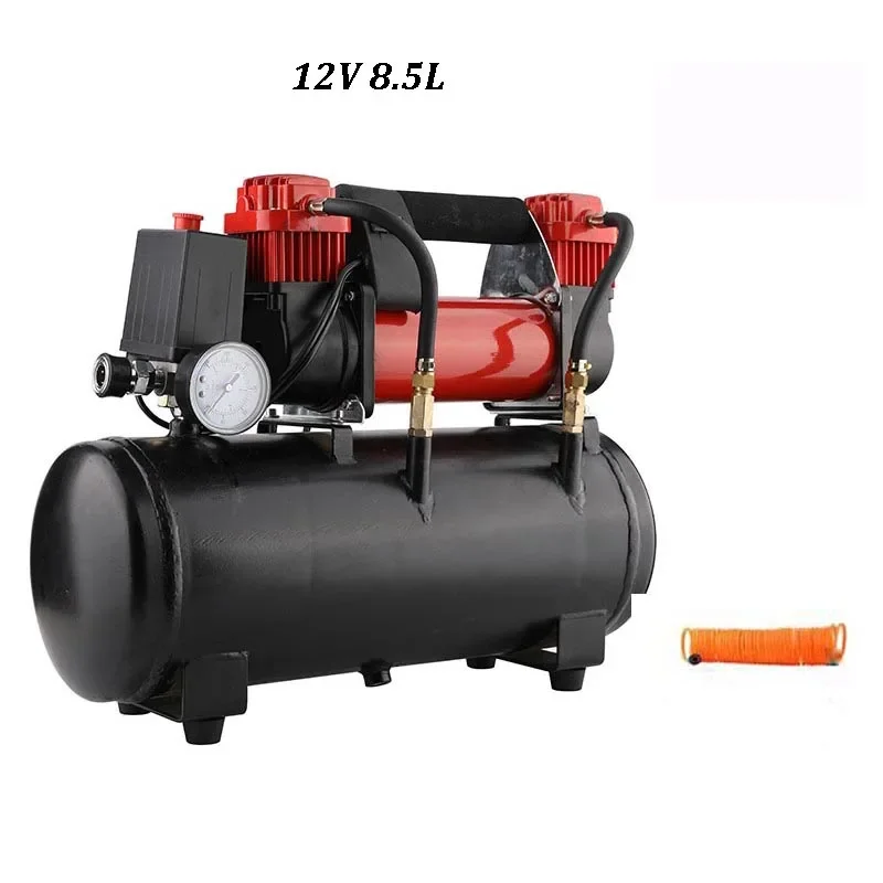 

6L /8.5 L Portable Air Compressor Car Tire Inflator Pump Small Air Compressor for Woodworking Painting