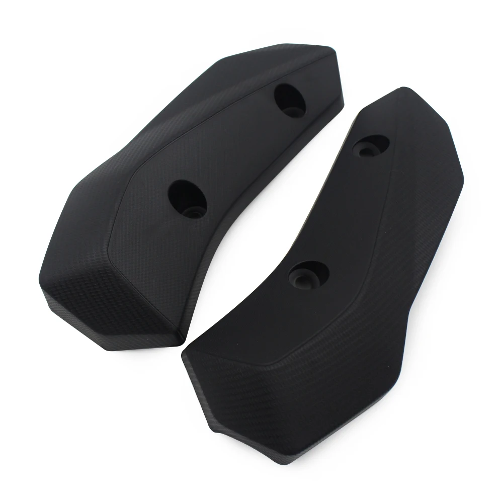 FZ-07 MT-07 ABS 플라스틱 측면 블랙 라디에이터 커버 가드 전면 페어링, 야마하 MT07 FZ07 2012-2016 2017, 오토바이 액세서리