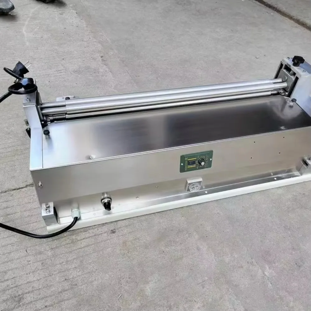 Desktop stainless steel gluing machine, high-efficiency gluing machine, chassis style gluing machine
