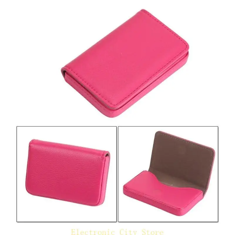 

Name Cards Holder Credit Card Holder Business Cards Holder PU Leather Cardholder HU8D