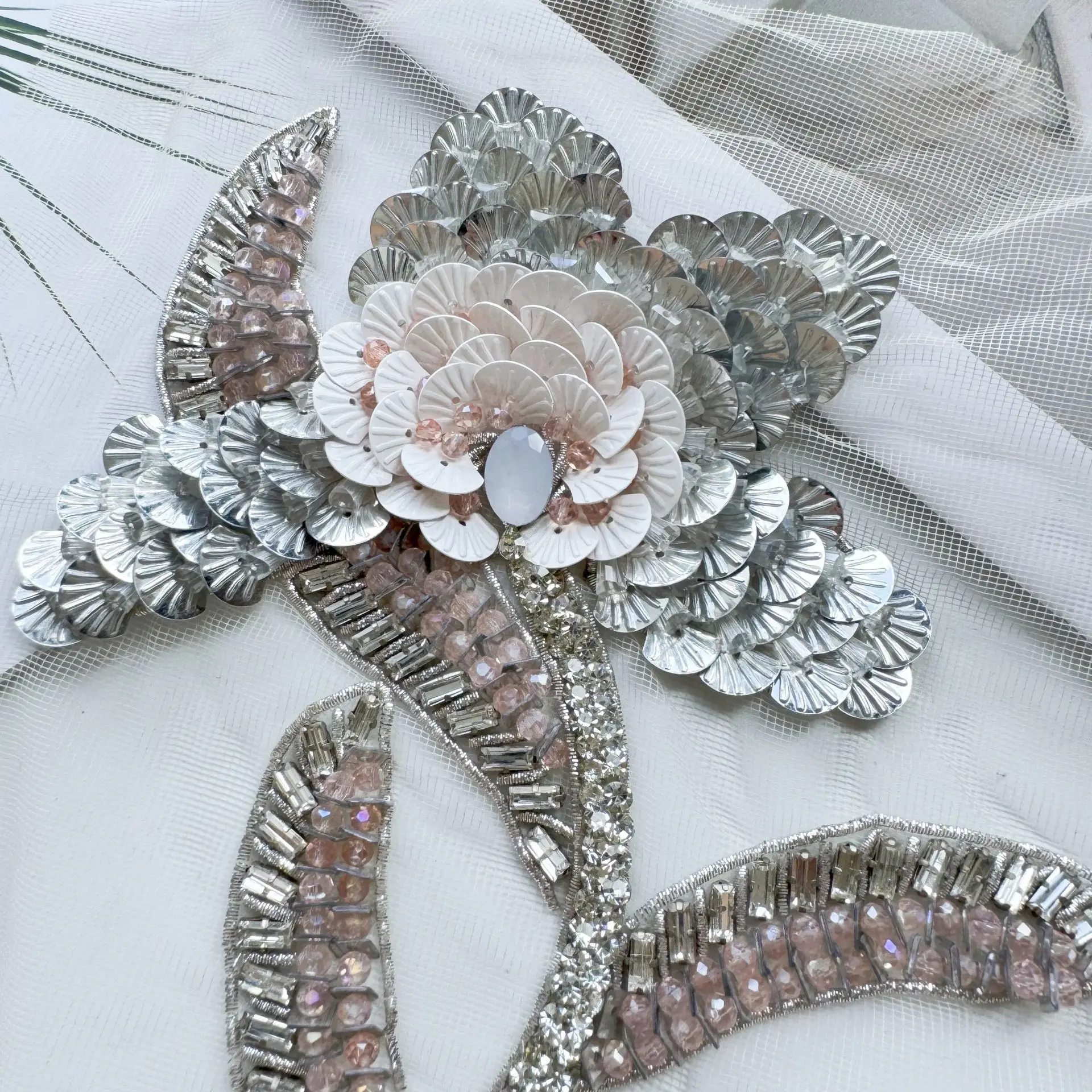 

Accessories Fashion Silver Tie-color Indian Silk Flower Cheongsam Dress Diy Clothing Delicate Expensive Accessories