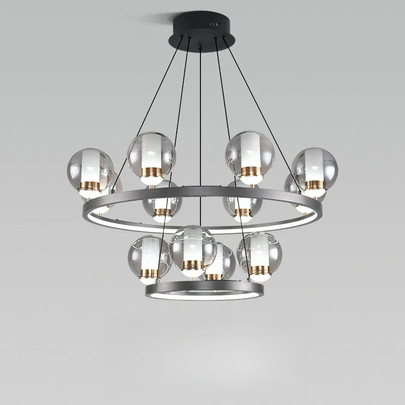 Nordic Italian minimalist modern living room chandelier