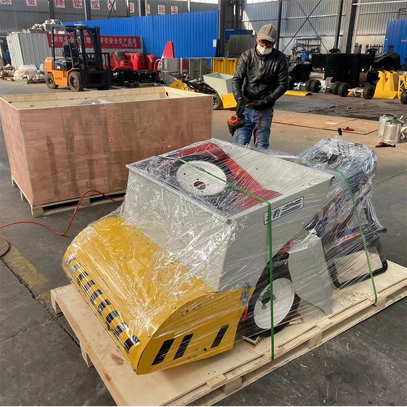 الصين المعدات الهندسية عجلة هيدروليكية آلة رصف الأسفلت الصغيرة