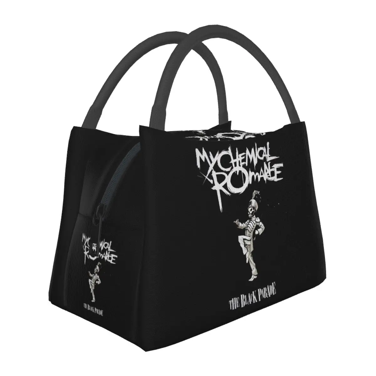 

Термосумка для обедов Rock MCR My Chemical Romance, изолированная сумка для хранения еды, контейнер для школьных пикников, термосумка-холодильник для еды