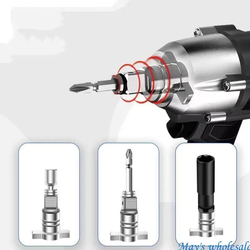 Electric Wrench Adapter Multifunctional Square Head T Shaft Brushless Impact 448A