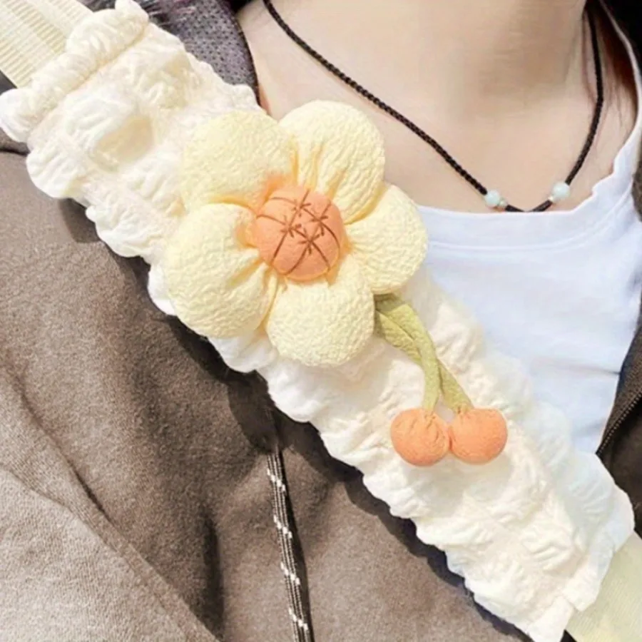 قطعتان/1 قطعة واقي كتف لحزام مقعد السيارة، في واقي كتف مضاد للقرصة للسيارة، عالمي لجميع المواسم، في مستلزمات السيارات #3