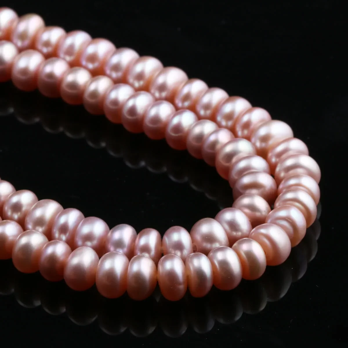 Natural Freshwater Pearls Beads High Quality oblate Shape Punch Loose Beads for Jewelry Making DIY necklace bracelet Accessories