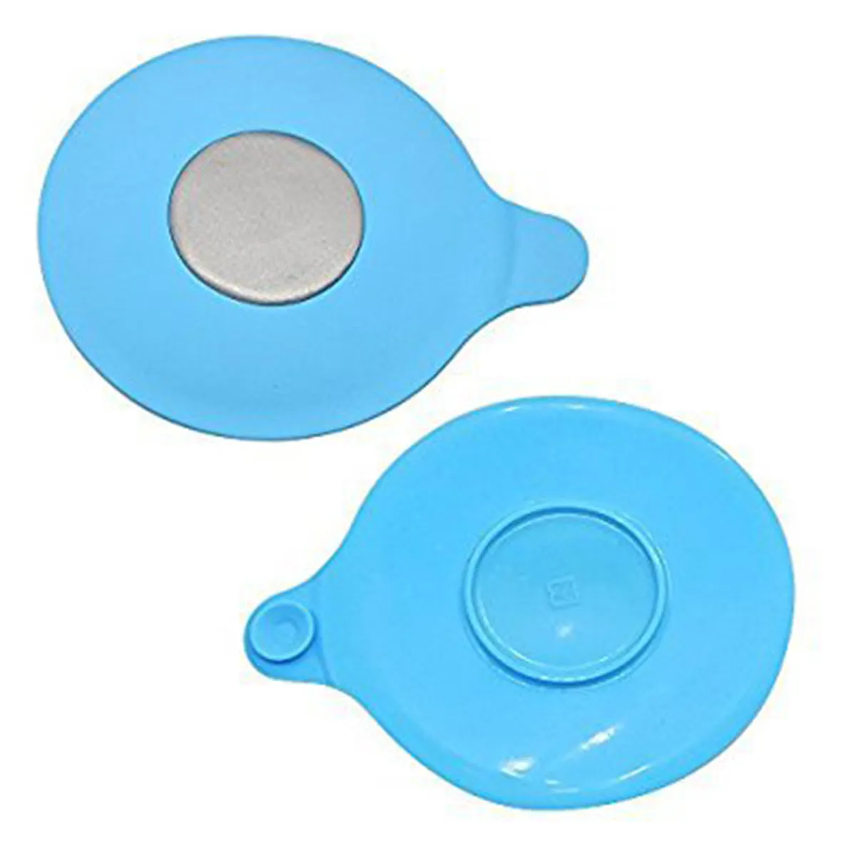 

Silicone Bathtub Drain Stopper Blue Tub Plug Hair Catcher Kitchen Sink Drain Cover Floor Stopper Deodorant Plug for Bathroom