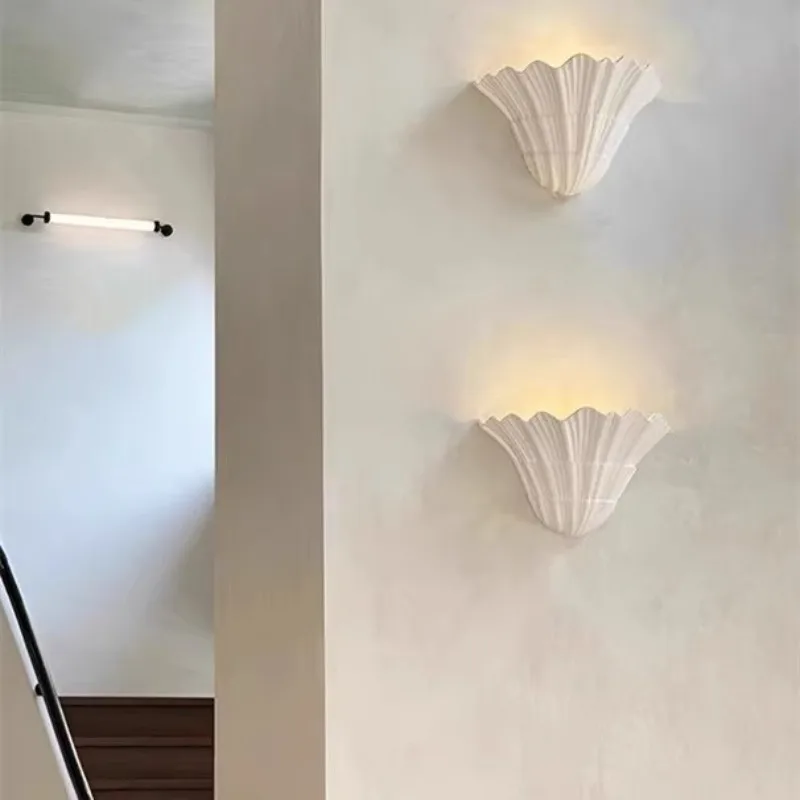 الجص قذيفة الجدار مصباح فاخر خمر الحد الأدنى الجدار ضوء غرفة المعيشة دراسة الممر مصابيح إضاءة أضواء ديكور المنزل