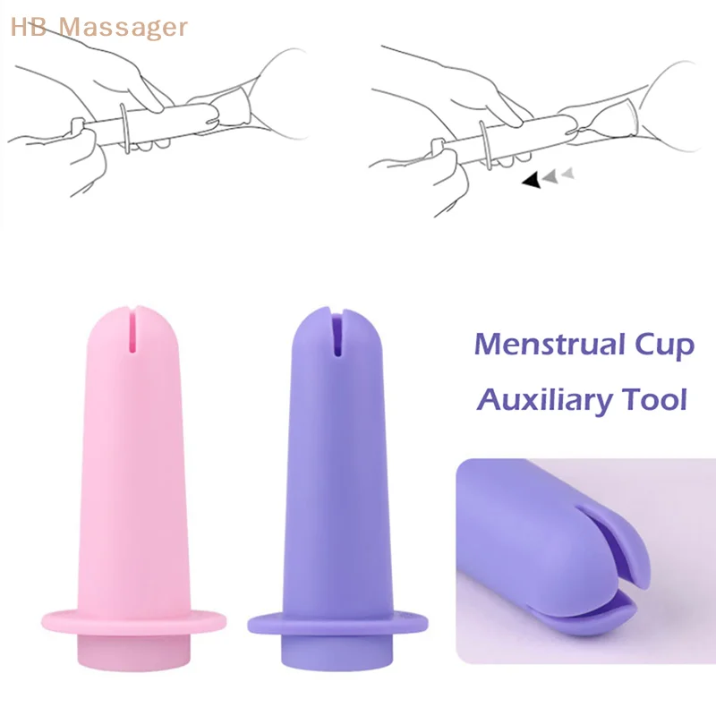 Portable Menstrual Cup Booster Medical Silicone Leak-proof Lady Women Menstrual Period Cup Booster Feminine Hygiene Product