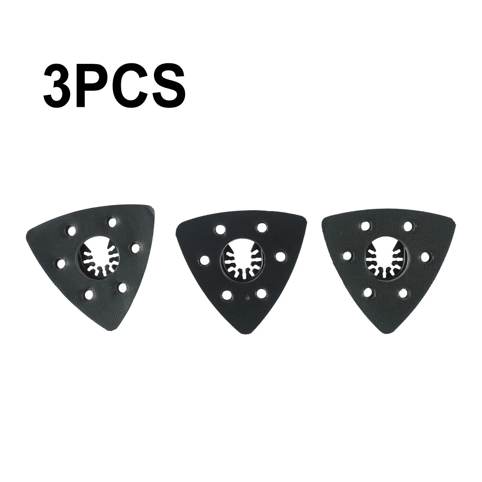 

Sanding Pad Triangle 93mm Flush 3 * Sanding Pad Saw Blade Tool 93 Mm For Chicago For Craftsman Bolt-on For Genesis