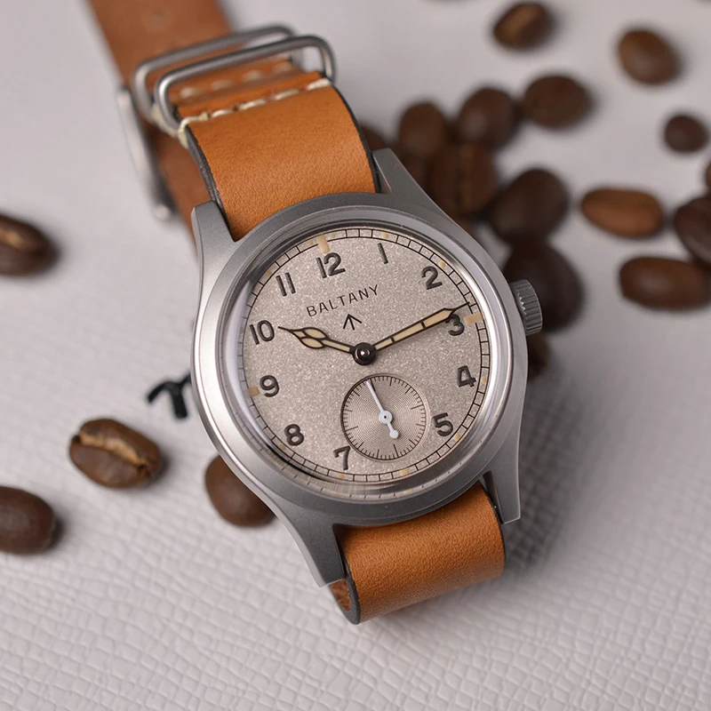 Baltany 2025 nuevo Reloj mecánico automático para hombre Seagull ST1701 cristal de zafiro luminoso de acero inoxidable Reloj impermeable Hombe