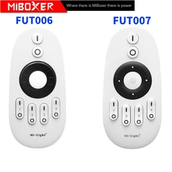 Miboxer FUT006 FUT007 2.4GHz 4 Zone ruota rotante/pulsante Remote Touch RF Wireless CCT telecomando LED Strip Controller