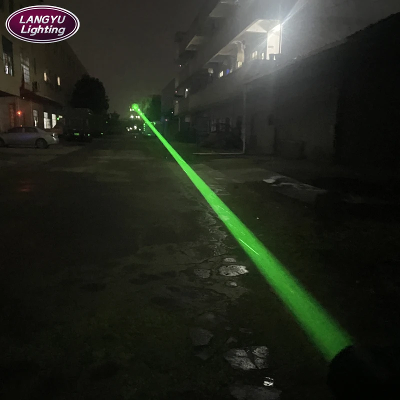 High Bright Laser Flashlight Ultra Long Distance Irradiation High Power Outdoor Portable Laser Flashlight Rechargeable