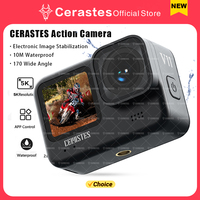 CERASTES V11 5K 4K60FPS WiFi Anti-shake Action Camera Go With Remote Control Screen Waterproof Sport Camera pro drive recorder