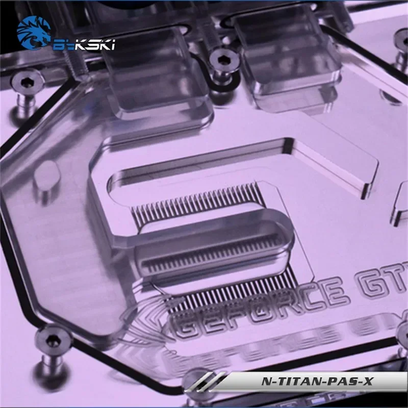 Imagem -03 - Bykski Gpu Bloco de Água para Nvidia Gtx Titan xp X-pascal Gtx1070 1080 1080ti Fundador Radiador de Edição de Referência N-titan-pas-x