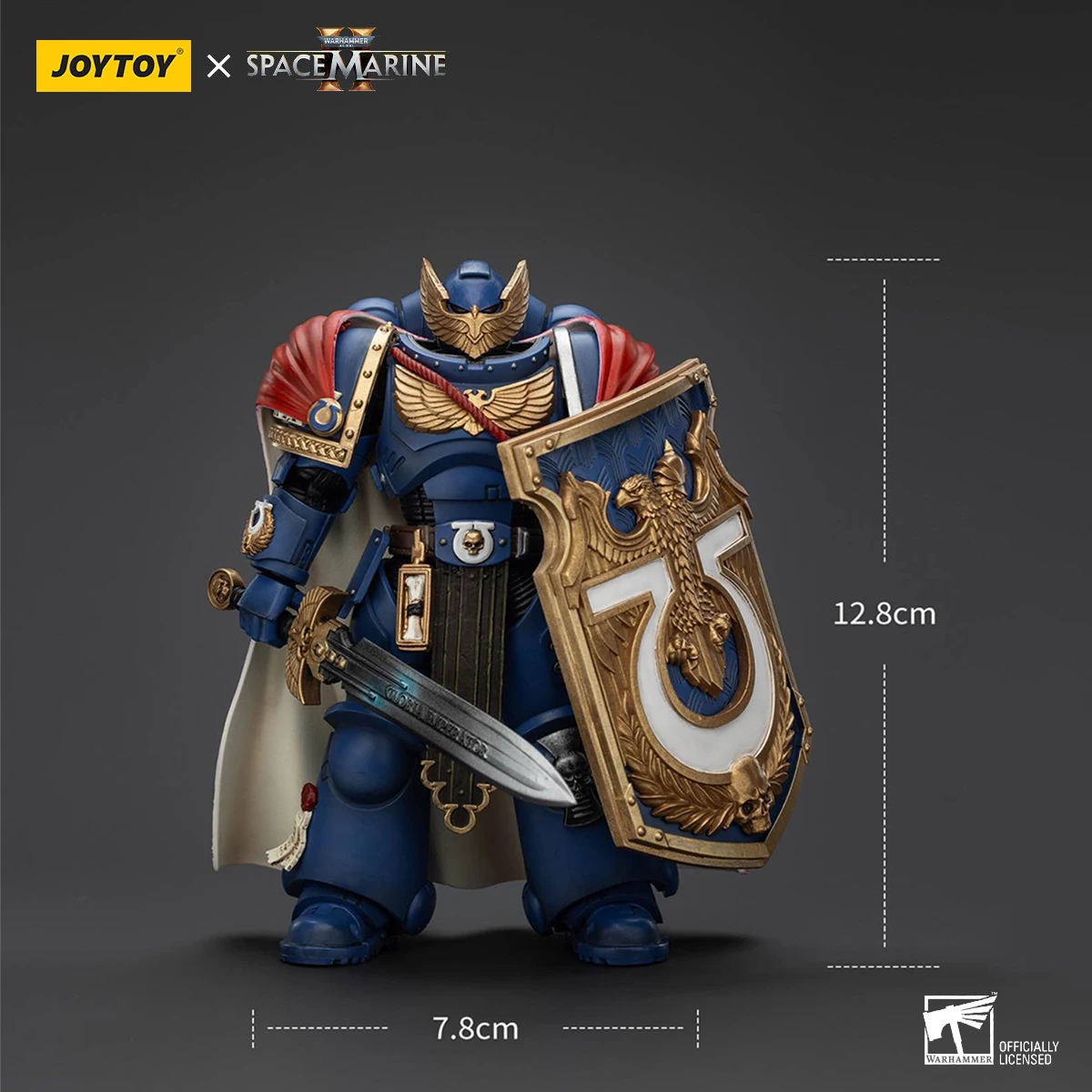 JOYTOY Warhammer 40K Ultramarines figurka Marneus Calgar Victrix Honor Guard Anime figurka wspólne ruchome Model statua
