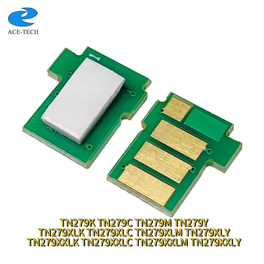 Chip de cartucho de tóner Compatible TN279 TN279XL TN279XXL para impresora láser a Color Brother HL-L3280CDW Chip de tambor MEA