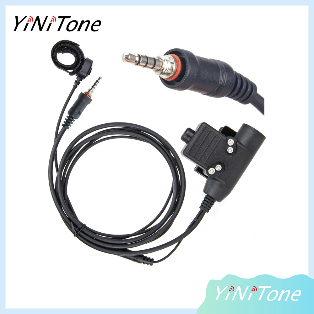 

Finger Microphone U94 PTT High Strength Adapter For walkie talkie Vertex VX-6R VX-7R VX-120 VX-127 FT-270 radio