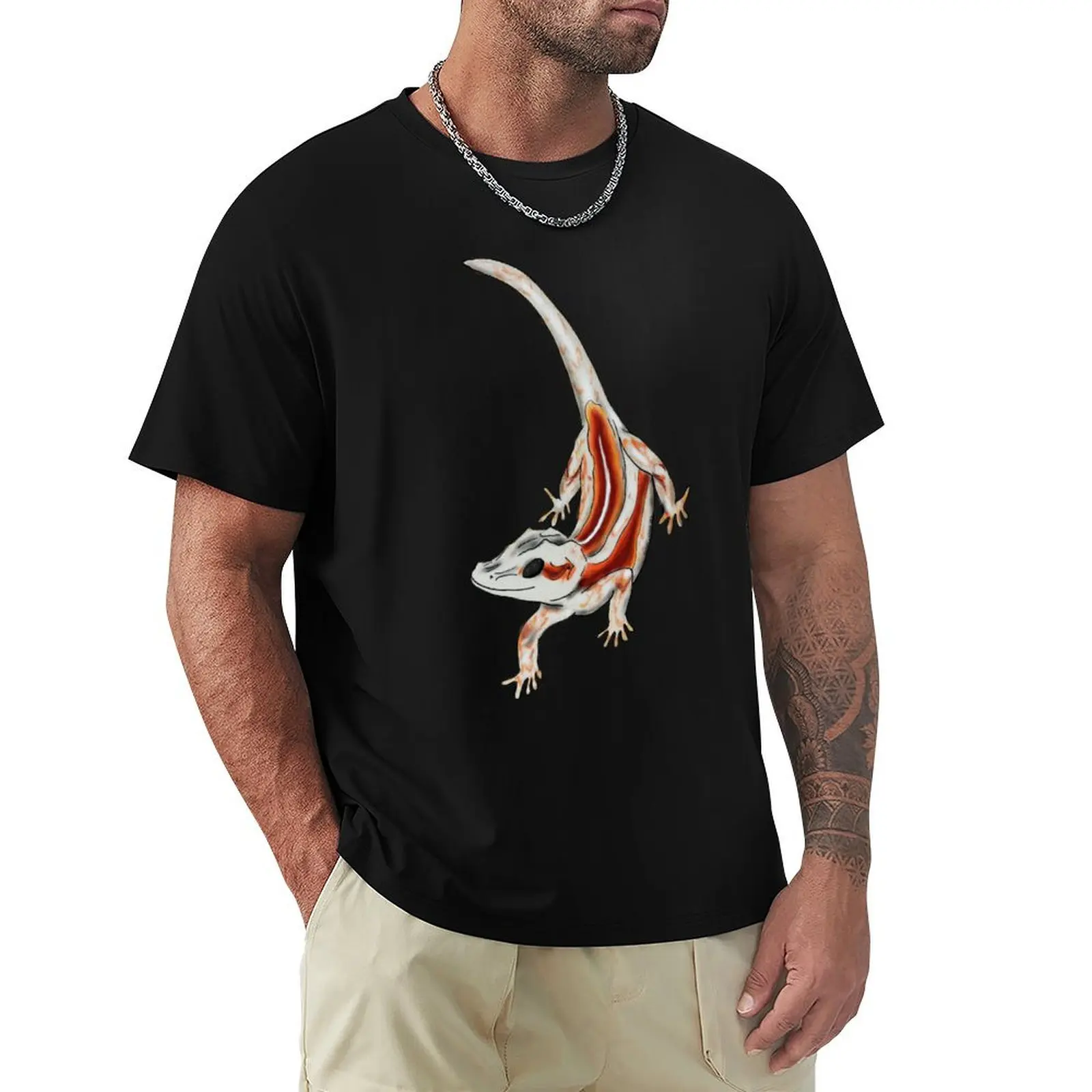 Pepper the Gargoyle Gecko T-Shirt Athletic Fit Sports Short Sleeve Top