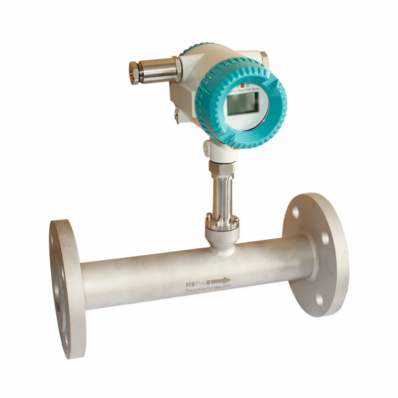 DN15-800 High Temperature  Industrial Gas Oxygen CO2 N2 Digital Gas Flow Controller Thermal Mass Flow Meter