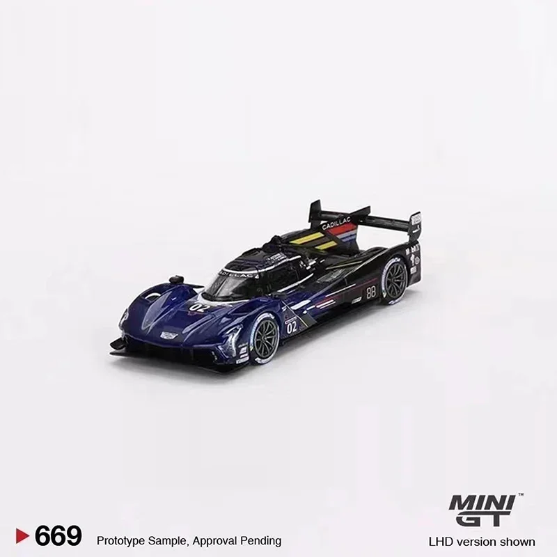 MINIGT 1:64 Model Car V-Series.R #02 Racing 2023 IMSA Daytona 24 Hrs Alloy Sport Vehicle #669