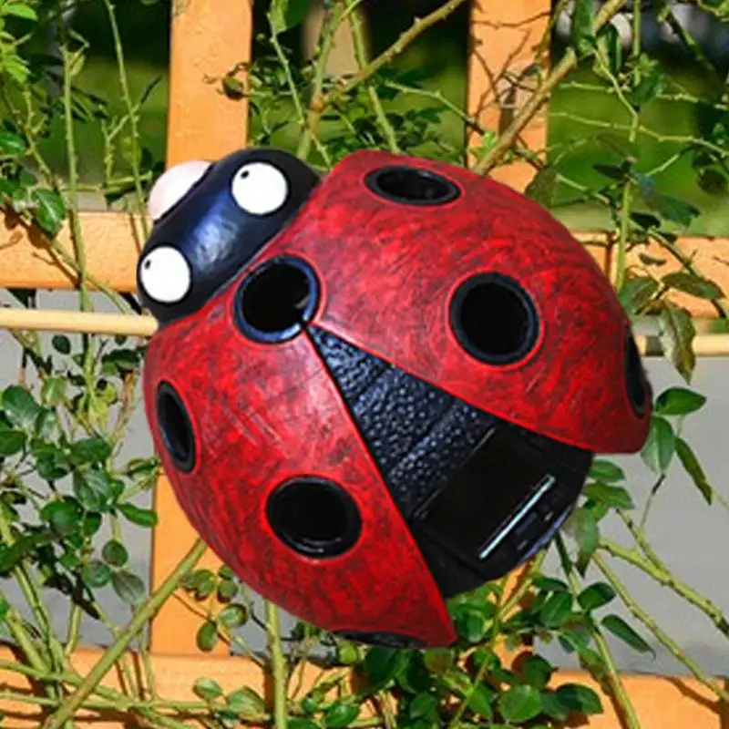 Solar Ladybug Garden Decor Outdoor Solar Lights Solar Light For Outside Garden Waterproof Tabletop Lanterns For Outside Patio