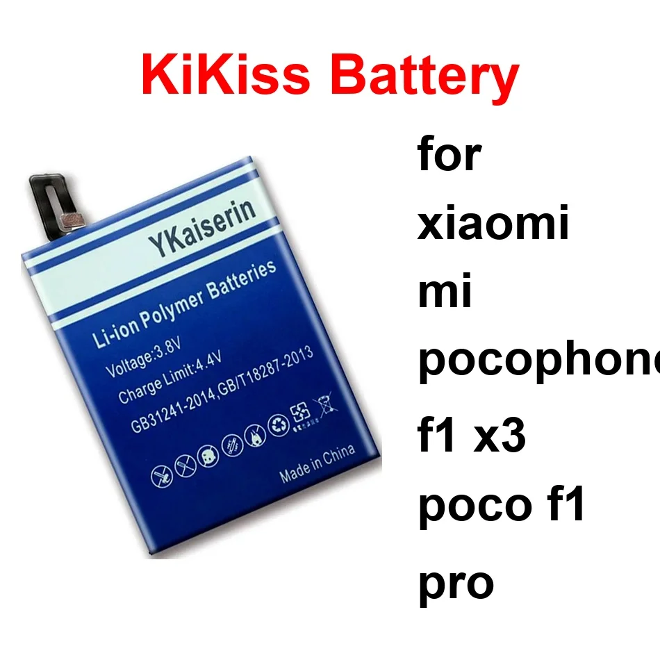 

Mobile Phone Battery High-Efficiency BN57 BN61 BM4E 6100-7000Mah For Xiaomi MI Pocophone F1 X3 Poco Pro