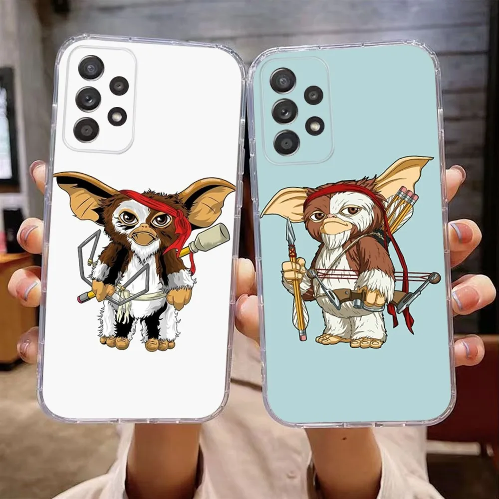 G-Gremlins Gizmo Phone Case For Samsung Galaxy A71,70,52,51,40,31,A50,30S,21S,Note20ultra Transparent Cover