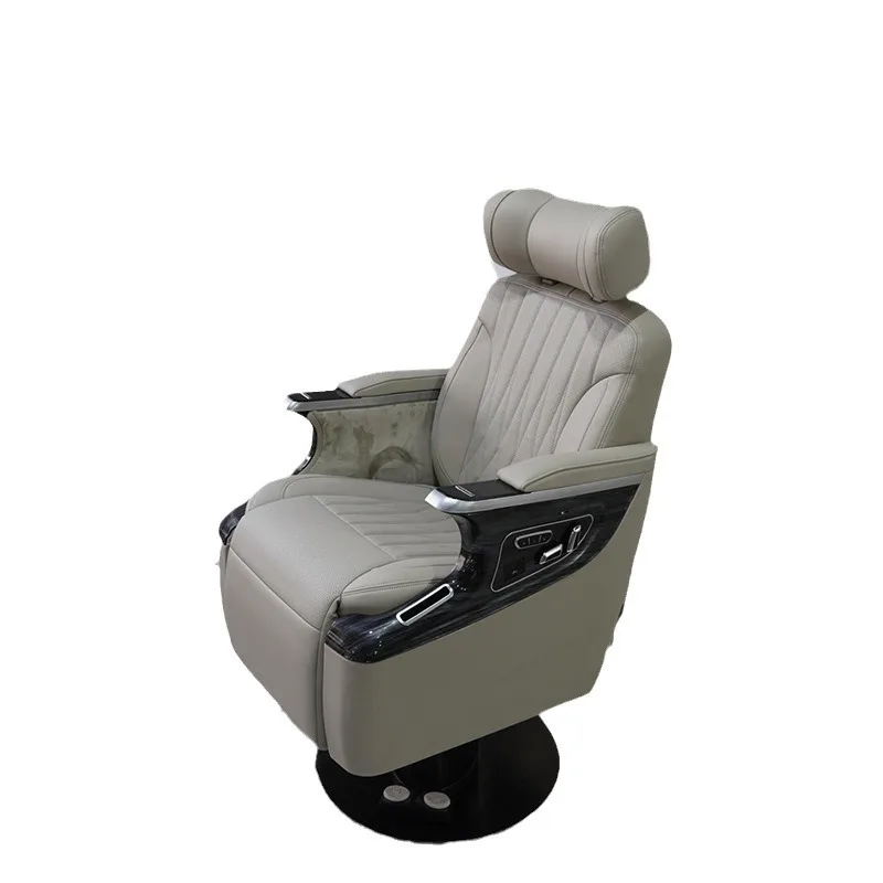

Hairdressing chair Barber shop chair Beauty salon chair can lie down High-end hairdressing chair can lift and rotate barber