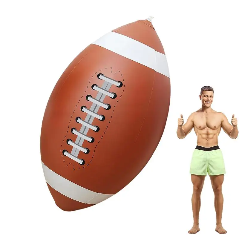 

Inflatable Balls For Kids Inflatable Baseball Football Toy PVC Inflatable Pool Balls For Baseball Parties Carnival Games