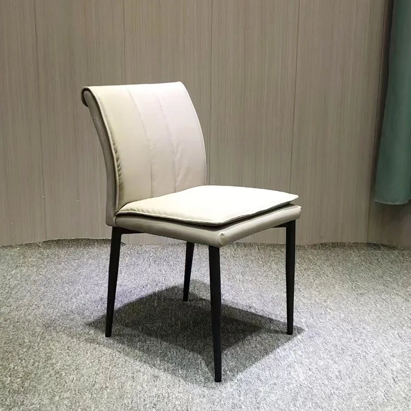 Home Moderner, schlichter Stuhl mit Rückenlehne