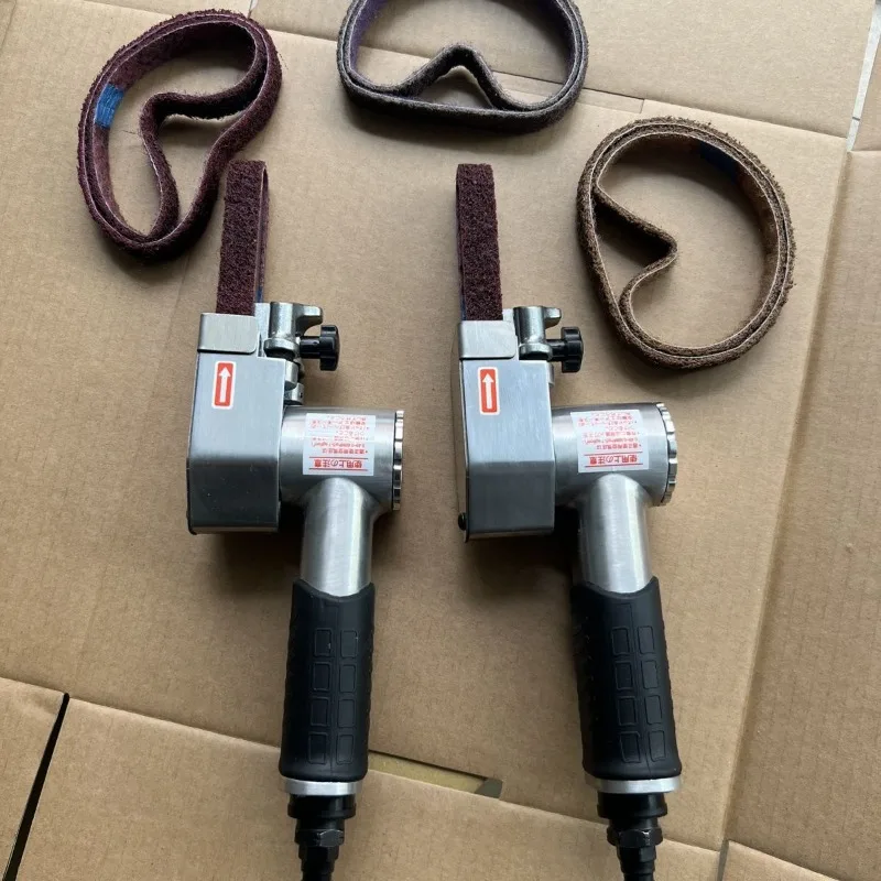 

Pneumatic stainless steel wire drawing machine, small portable polishing machine