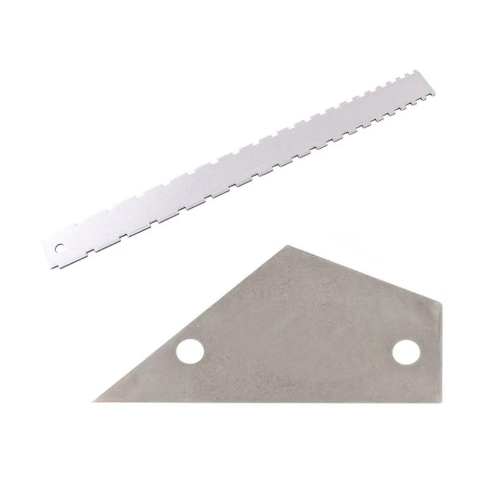 

2pcs Guitar Neck Ruler String Height Gauge for Electric Bass Acoustic Leveling Luthier Tool Setup Measuring Accessories