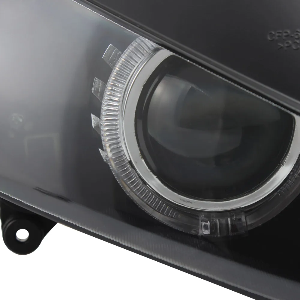 Custom Modified Assembled Auto HID Projector Conversion Headlight Yellow Angel Eyes Headlamp For Honda CBR 1000RR 2004-2007