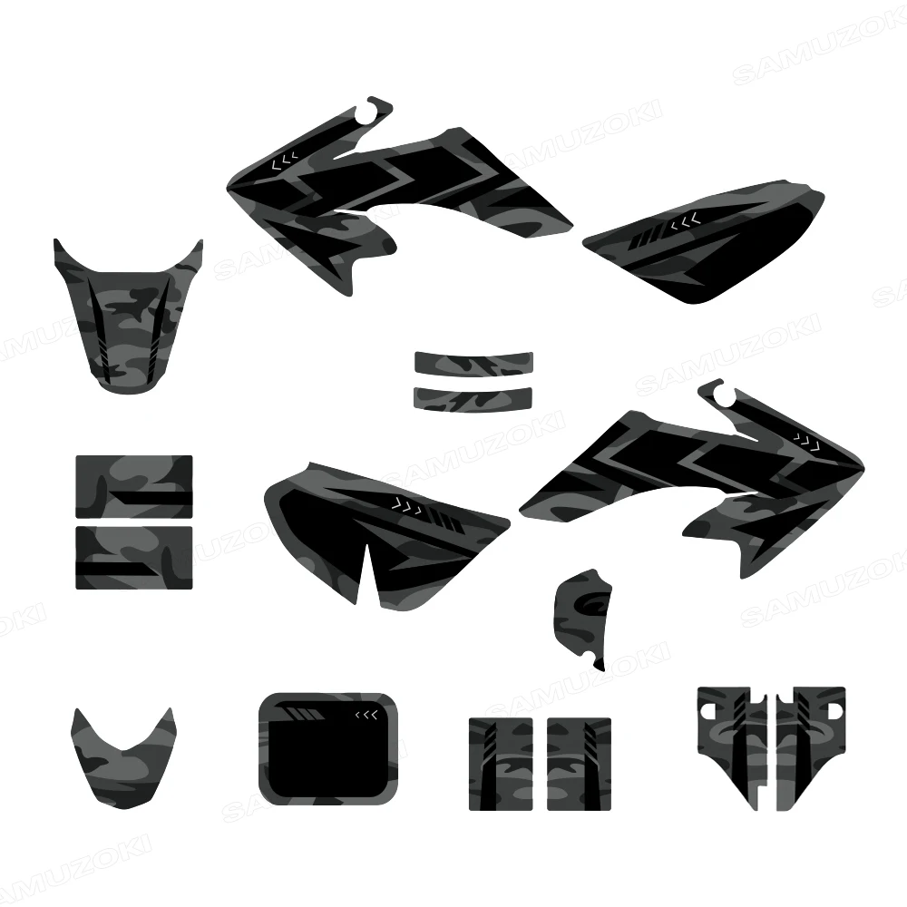 

Комплект графических наклеек и стикеров для декорации мотоцикла, подходящий для Honda CRF50 CRF50F CRF 50 2004-2024