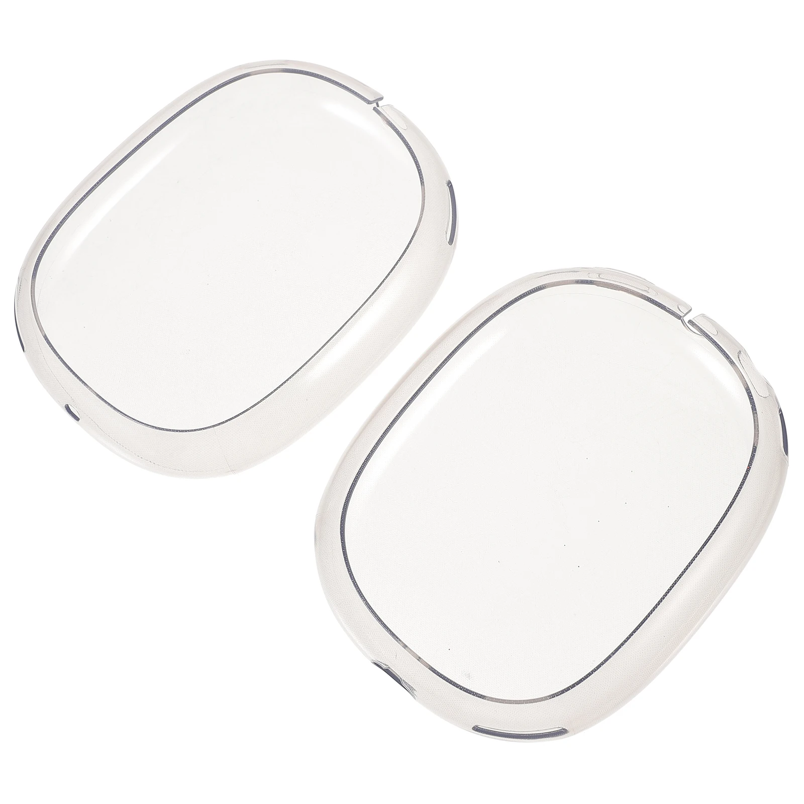 

Wireless Headphone Cover Transparent TPU Soft Earphone Protective Case Sweat Resistant Precise Cutouts Easy Cleaning Replacement