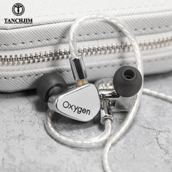 TANCHJIM-auriculares intrauditivos HiFi con oxígeno, cascos con cable IEMs, diafragma de nanotubos de carbono, Monitor de controlador dinámico, Cable desmontable de 2 pines