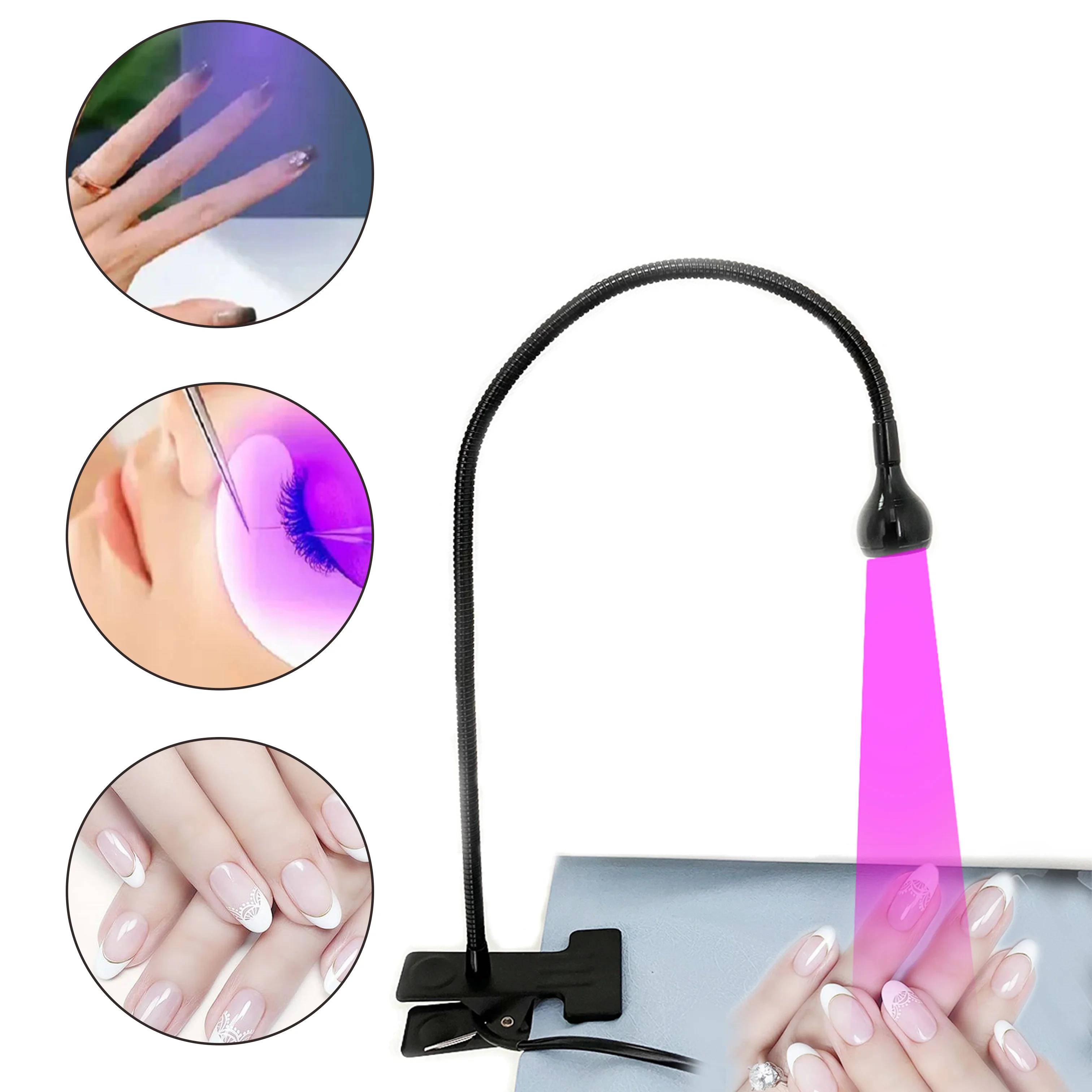 Led UV gel curing lamp UV fast curing mimeograph glass eyelash ink paint screen nail fast drying curing eyelash lamp