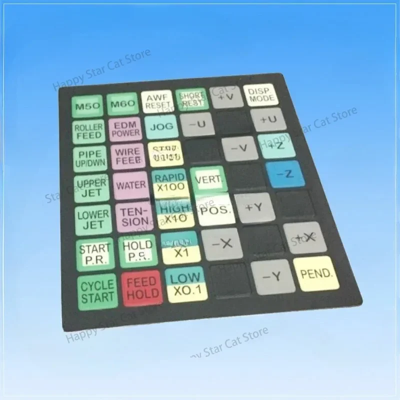 EDM Wire Cutting Diaphragm A98L-0001-0992 # E Fanuc DWC IA IB, IC Keyboard Panel Control Panel